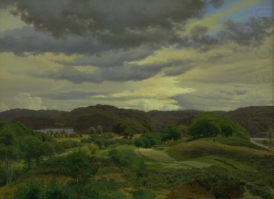Vilhelm Kyhm Jysk skovegn china oil painting image
